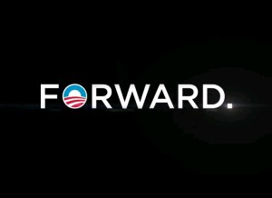Obama 2012 Forward campaign logo