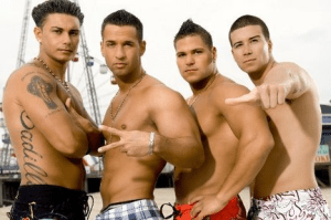 The gentlemen of MTV's Jersey Shore