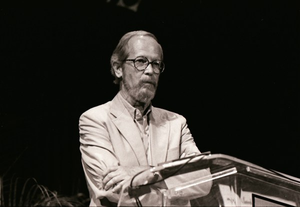 Elmore Leonard, Miami Bookfair International, 1989